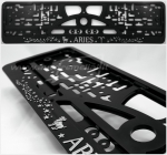 40391 License plate frame R-3 the zodiac sign “Aries”