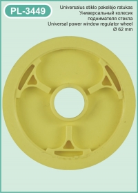 PL-3449 Universalus stiklo pakėlėjo ratukas
