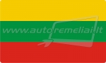LTR-0039 Lipdukas "Lietuvos vėliava" 