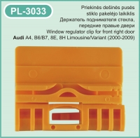 PL-3033 De&scaron;inės pusės stiklo pakėlėjo laikiklis