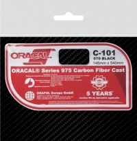 C-101 Oracal 975 Carbon plėvelė