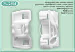 PL-2604 Kairės pusės stiklo pakėlėjo laikikliai