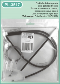 PL-3517 Window regulator cable for front door