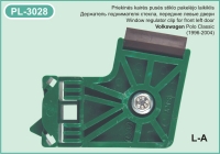PL-3028 Kairės pusės stiklo pakėlėjo laikiklis