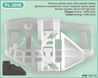 PL-3058 De&scaron;inės pusės stiklo pakėlėjo laikiklis