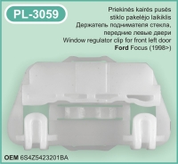 PL-3059 Kairės pusės stiklo pakėlėjo laikiklis