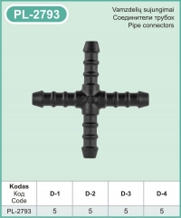 PL-2792 Plastic pipe connector