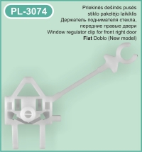 PL-3074 De&scaron;inės pusės stiklo pakėlėjo laikiklis