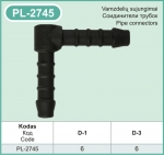 PL-2745 Plastic pipe connector