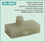 PL-3043 De&scaron;inės pusės stiklo pakėlėjo laikiklis