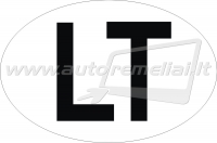 LTR-0006 Lipdukas "Lietuvos Respublikos transporto skiriamasis ženklas" 