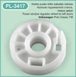 PL-3417 Kairės pusės stiklo pakėlėjo ratukas