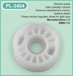 PL-3404 De&scaron;inės pusės stiklo pakėlėjo ratukas