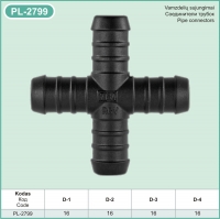 PL-2799 Plastic pipe connector