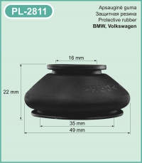 PL-2811 Apsauginė guma