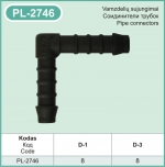 PL-2746 Plastic pipe connector