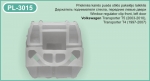 PL-3015 Держатель стеклоподъемника левой стороны