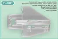 PL-3041 De&scaron;inės pusės stiklo pakėlėjo laikiklis