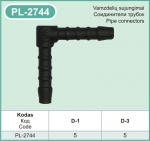 PL-2744 Plastic pipe connector