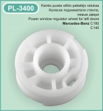 PL-3400 Kairės pusės stiklo pakėlėjo ratukas