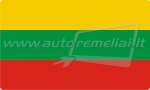 LTR-0039 Lipdukas &quot;Lietuvos vėliava&quot; 