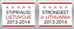 10/01/2015 Strongest in Lithuania 2013 - 2014