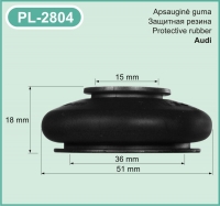 PL-2804 Protective rubber